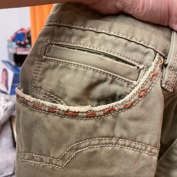 Antik Denim Moss Green Pants - Picture 7 of 10